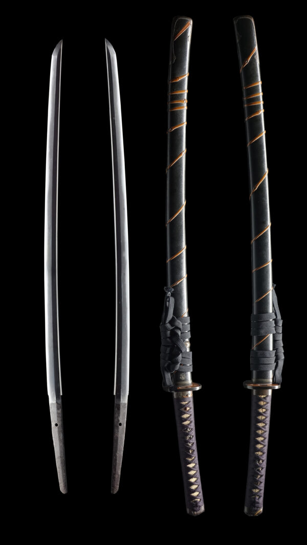 Antique Japanese Sword Katana Attributed to Tameie<br>NBTHK Tokubetsu Kichou Certificate - Image 8