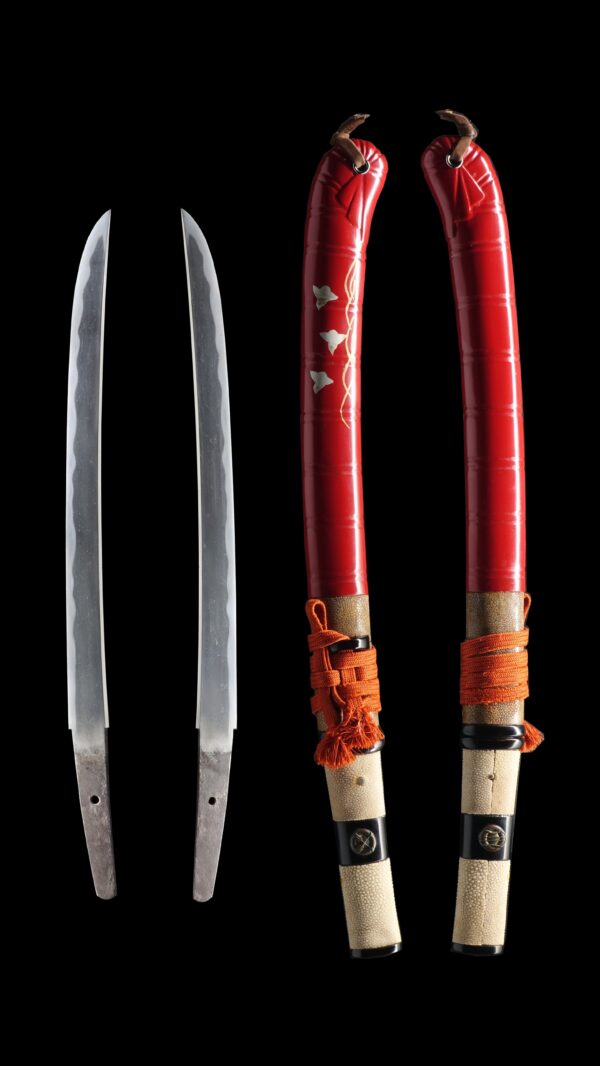 Antique Japanese Sword Wakizashi Attributed to Kanefusa <br> NTHK Kanteisho Certificate - Image 8