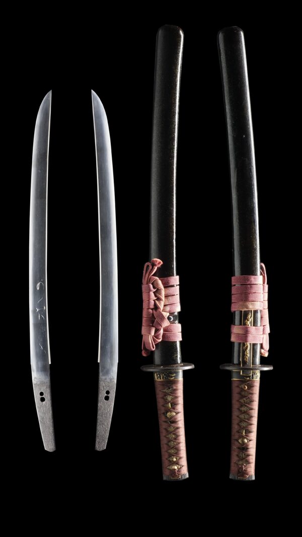 Antique Japanese Sword Wakizashi Signed by Sukemune <br>NBTHK <span style="color: #ff0000;">Hozon </span>Certificate - Image 8