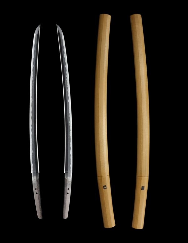 Antique Japanese Sword Wakizashi Signed by Kawachi no Kami Minamoto Yukihira <br>NBTHK <span style="color: #ff0000;">Hozon </span>Certificate - Image 8