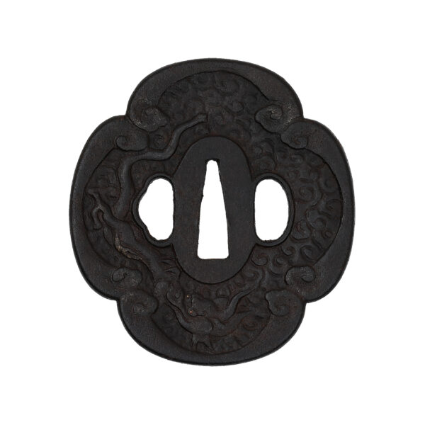 Antique Tsuba for Samurai Sword (T-684) - Image 3