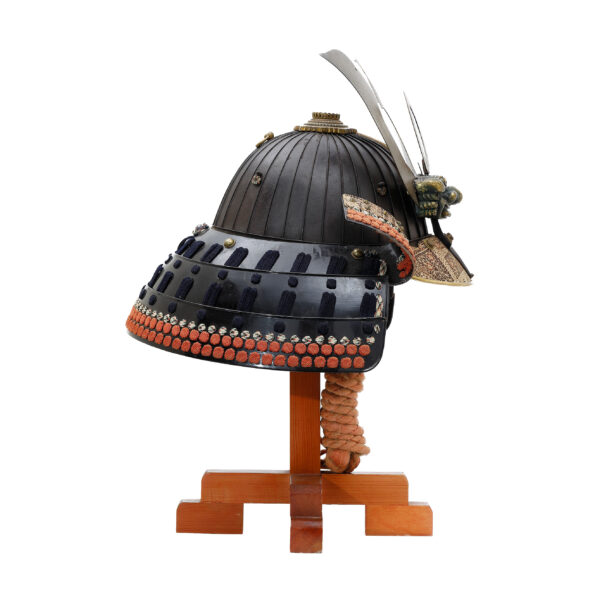 Antique Samurai Helmet <br>Late Edo Period Sanjyuni Ken Katashiro Suji Kabuto with <span style="color: #ff0000;"><strong>Tokubetsu Kicho</strong></span> Shiryo Certificate</span></strong> (KT-36) - Image 5