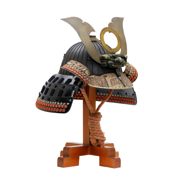Antique Samurai Helmet <br>Late Edo Period Sanjyuni Ken Katashiro Suji Kabuto with <span style="color: #ff0000;"><strong>Tokubetsu Kicho</strong></span> Shiryo Certificate</span></strong> (KT-36) - Image 6