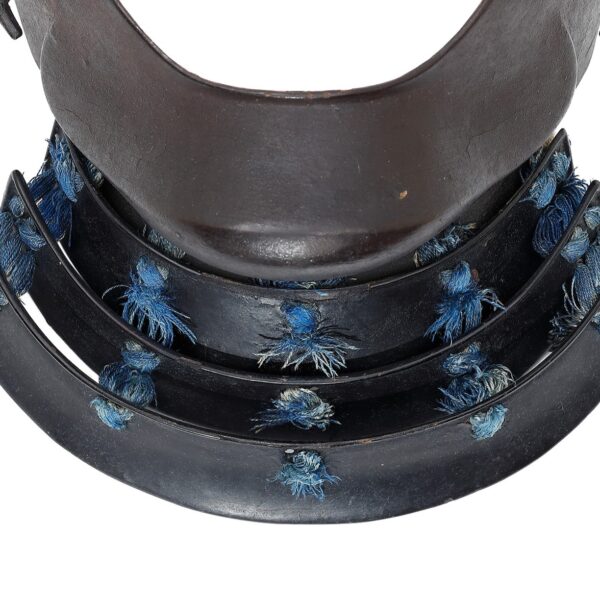 Antique Late Edo Period Menpo Face Guard for Samurai Armor (Menpo-15) - Image 8