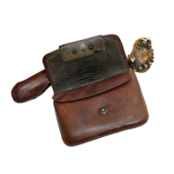 Antique Tobacco Case-Tabaco Ire and Kiseru Set (Kiseru-15) - Image 4