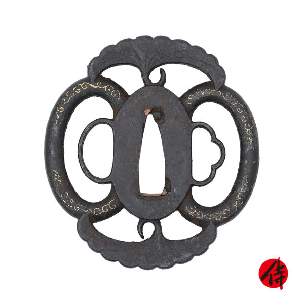 Antique Tsuba for Samurai Sword (T-709)