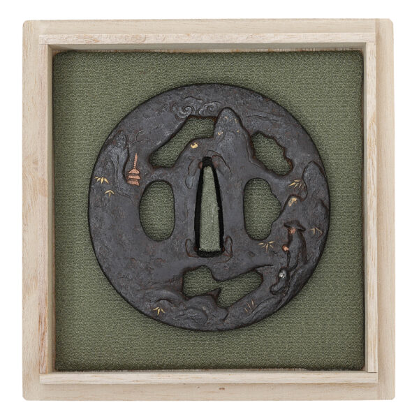 Antique Tsuba for Samurai Sword (T-710) - Image 2