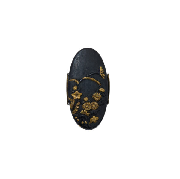 Antique Fuchi Kashira for Samurai Sword (F-48) - Image 2