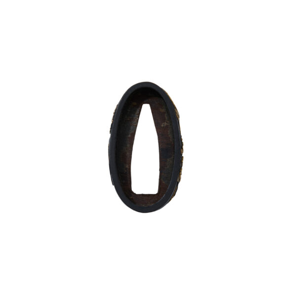 Antique Fuchi Kashira for Samurai Sword (F-48) - Image 9