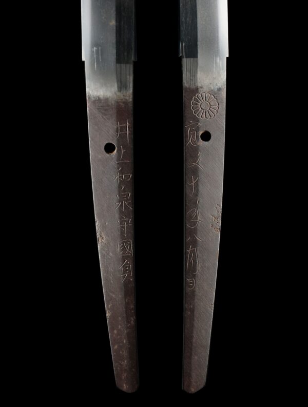 Antique Japanese Sword Katana Signed by Kunisada<br>NBTHK Kichou Certificate - Image 9