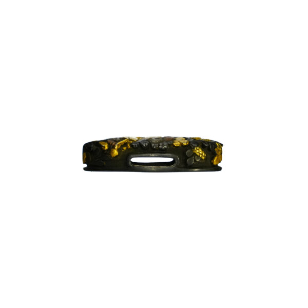 Antique Fuchi Kashira for Samurai Sword (F-34) - Image 4