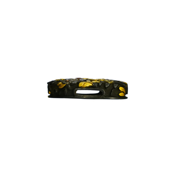 Antique Fuchi Kashira for Samurai Sword (F-34) - Image 5