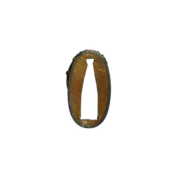 Antique Fuchi Kashira for Samurai Sword (F-35) - Image 7