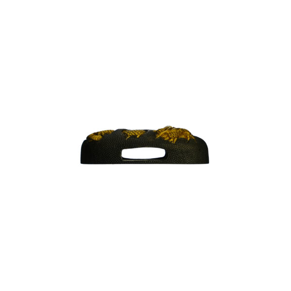 Antique Fuchi Kashira for Samurai Sword (F-38) - Image 4