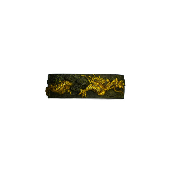 Antique Fuchi Kashira for Samurai Sword (F-38) - Image 6