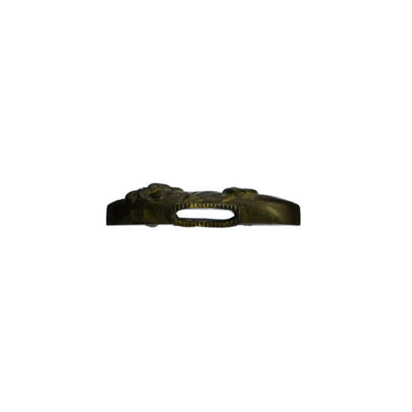 Antique Fuchi Kashira for Samurai Sword (F-39) - Image 4