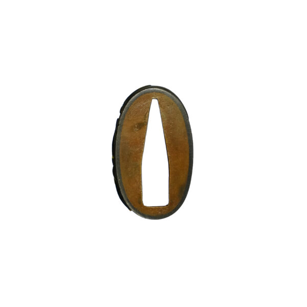 Antique Fuchi Kashira for Samurai Sword (F-40) - Image 8