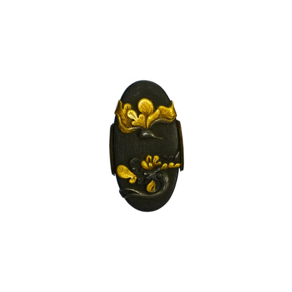 Antique Fuchi Kashira for Samurai Sword (F-40) - Image 2