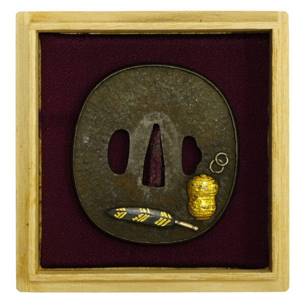 Antique Tsuba for Samurai Sword (T-698) - Image 2