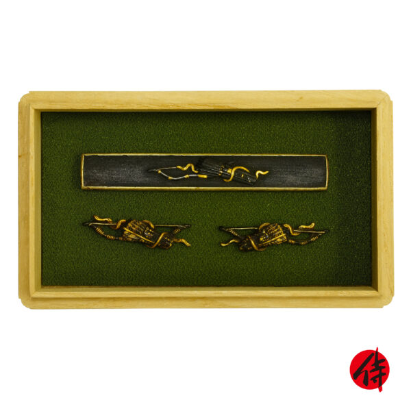 Antique Kozuka and Menuki for Samurai Sword (KM-3)