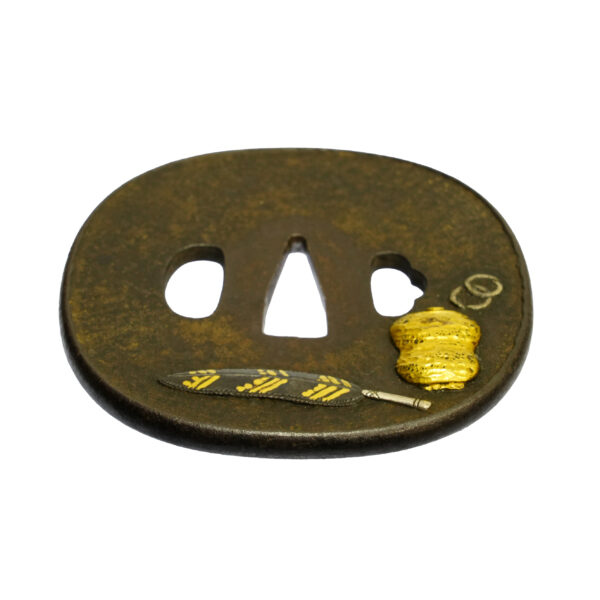 Antique Tsuba for Samurai Sword (T-698) - Image 4