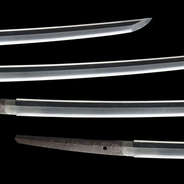 Antique Japanese Sword Katana Signed by Kunisada<br>NBTHK Kichou Certificate - Image 3