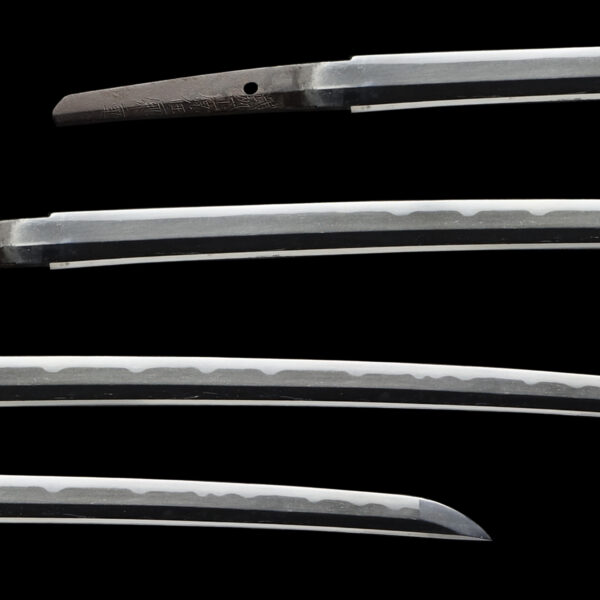 Antique Japanese Sword Wakizashi Signed by Yasushige<br>NBTHK <span style="color: #ff0000;">Hozon </span>Certificate - Image 2