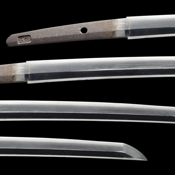 Antique Japanese Sword Wakizashi Signed by Suishinshi Masahide <br>NBTHK Kicho Token - Image 2