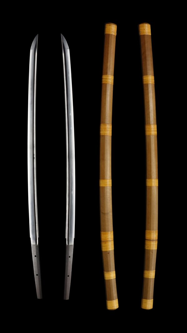 Antique Japanese Sword Katana Attributed to Dotanuki<br>NBTHK Tokubetsu Kichou Certificate - Image 8