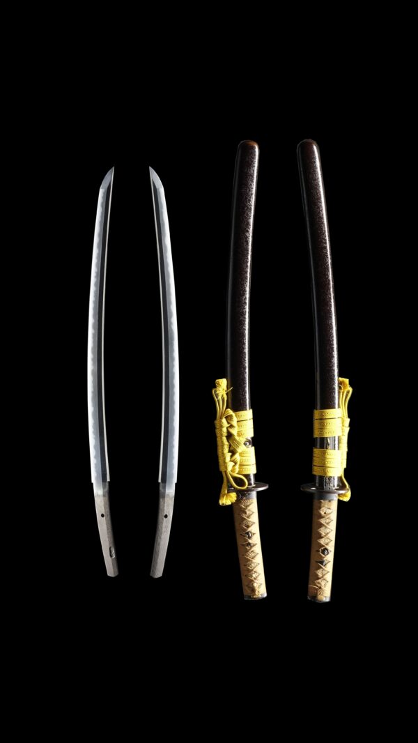 Antique Japanese Sword Daisho Signed by Hosokawa Masayoshi NBTHK<span style="color: #ff0000;"><strong> Tokubetsu Hozon</strong> </span>Token and Tosogu Certificate - Image 15