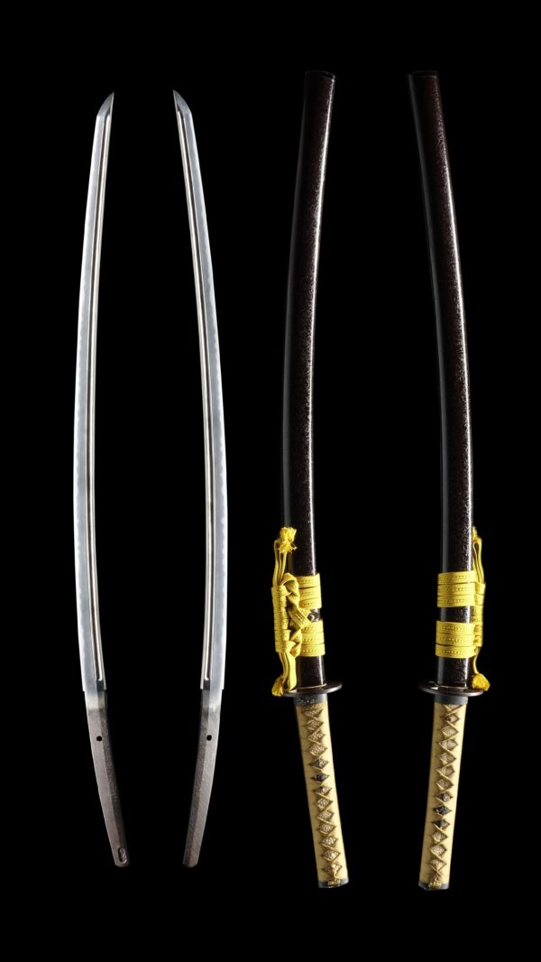 Antique Japanese Sword Daisho Signed by Hosokawa Masayoshi NBTHK<span style="color: #ff0000;"><strong> Tokubetsu Hozon</strong> </span>Token and Tosogu Certificate - Image 13
