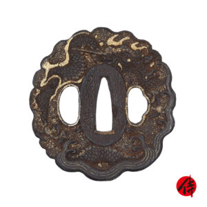 Antique Tsuba Daisho Set<br> for Samurai Sword (T-720)