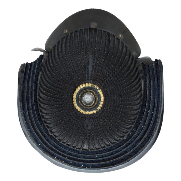 Antique Samurai Helmet <br>Early Edo Period <br>Rokujuni Ken Koboshi Kabuto <br><span style="color: #ff0000;"><strong>Tokubetsu Kicho</strong></span> Shiryo Certificate</span> (KT-37) - Image 7