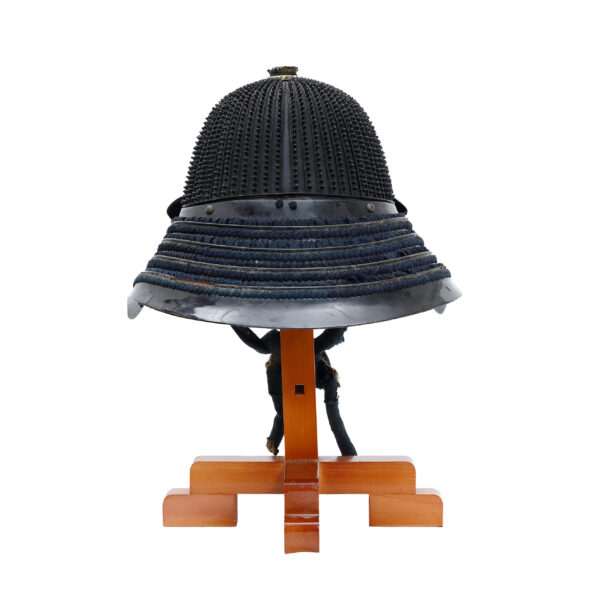 Antique Samurai Helmet <br>Early Edo Period <br>Rokujuni Ken Koboshi Kabuto <br><span style="color: #ff0000;"><strong>Tokubetsu Kicho</strong></span> Shiryo Certificate</span> (KT-37) - Image 4