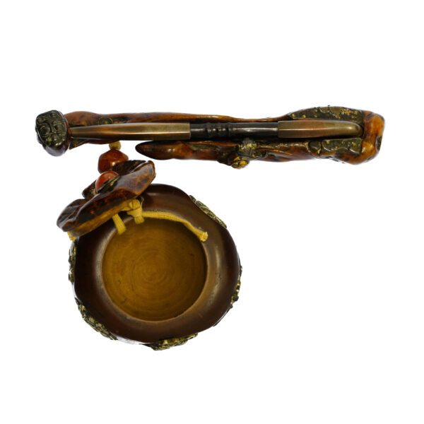 Antique Tobacco Case-Tabaco Ire and Kiseru Set (Kiseru-16) - Image 3