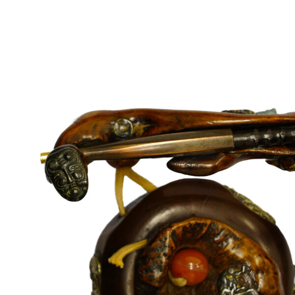 Antique Tobacco Case-Tabaco Ire and Kiseru Set (Kiseru-16) - Image 9