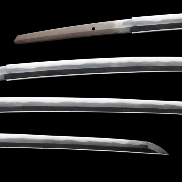 Modern Authentic Japanese Sword Katana<br> Attributed to Tanioka Yasutsugu<br> NTHK Kanteisho Certificate - Image 2