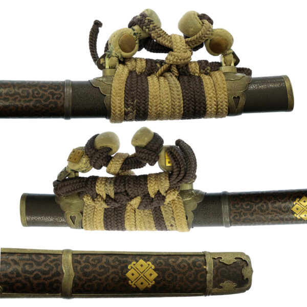 Antique Japanese Sword Katana Attributed to the first-gen Kanemoto<br> NTHK Kanteisho Certificate for the blade and Koshirae - Image 22