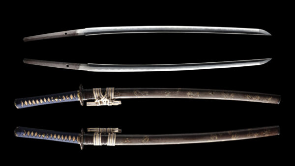 Modern Authentic Japanese Sword Katana Attributed to Nagamitsu <br> NTHK Kanteisho Certificate - Image 13
