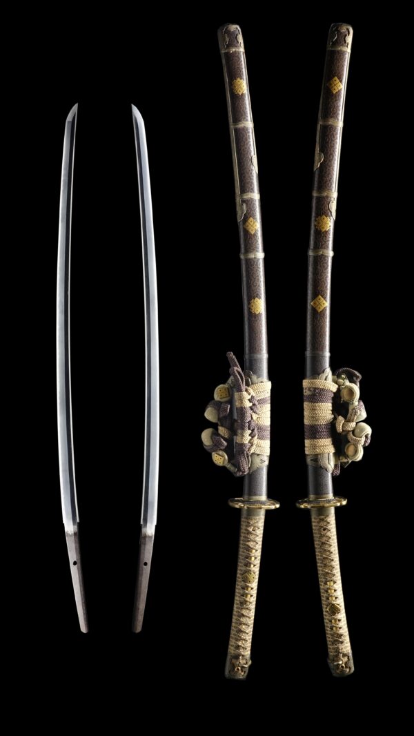 Antique Japanese Sword Katana Attributed to the first-gen Kanemoto<br> NTHK Kanteisho Certificate for the blade and Koshirae - Image 8