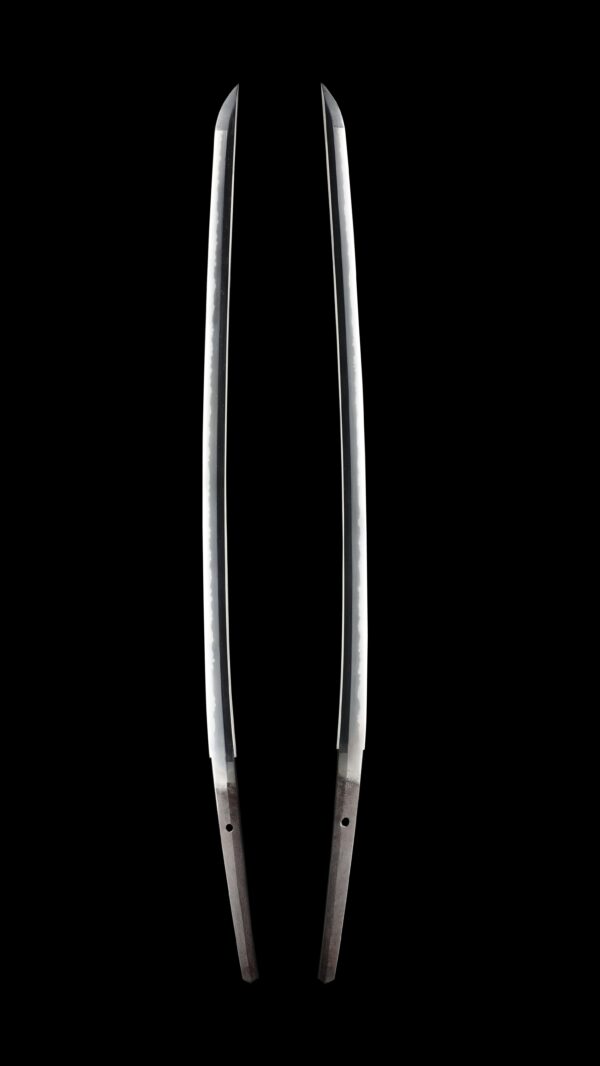 Modern Authentic Japanese Sword Katana Attributed to Nagamitsu <br> NTHK Kanteisho Certificate - Image 7