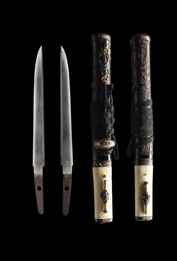 Antique Japanese Sword Tanto Attributed to Kaneyoshi <br> NTHK Kanteisho Certificate - Image 8