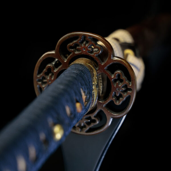 Modern Authentic Japanese Sword Katana Attributed to Nagamitsu <br> NTHK Kanteisho Certificate - Image 14