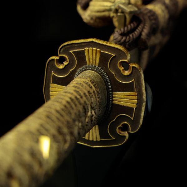 Antique Japanese Sword Katana Attributed to the first-gen Kanemoto<br> NTHK Kanteisho Certificate for the blade and Koshirae - Image 15