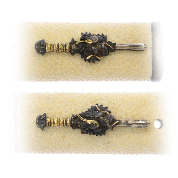 Antique Japanese Sword Tanto Attributed to Kaneyoshi <br> NTHK Kanteisho Certificate - Image 20