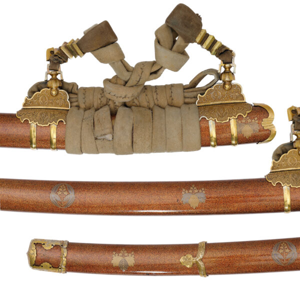 Tachi Koshirae for Samurai Sword<br> NO BLADE INCLUDED<br> Tokubetsu Kicho Kodogu (Koshirae-12) - Image 9