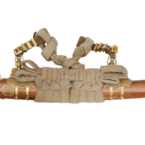 Tachi Koshirae for Samurai Sword<br> NO BLADE INCLUDED<br> Tokubetsu Kicho Kodogu (Koshirae-12) - Image 11