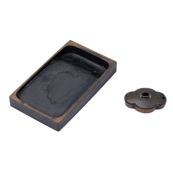 Japanese lacquer box<br>-Makie Suzuri Bako<br> Kari Zu  (Suzuribako-19) - Image 11
