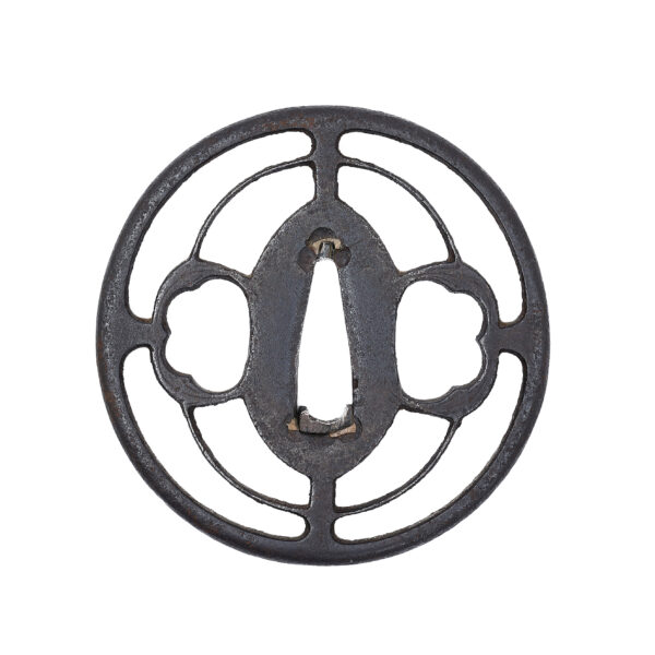 Antique Tsuba for Samurai Sword (T-729) - Image 3