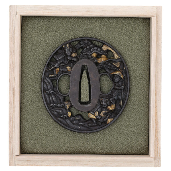 Antique Tsuba for Samurai Sword (T-732) - Image 2